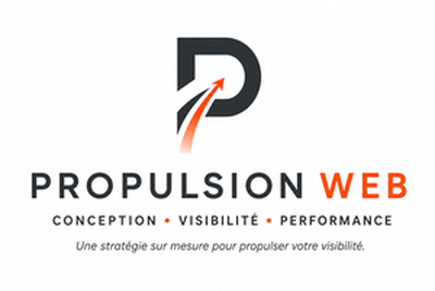 Logo du site Propulsion Web - Création de sites internet